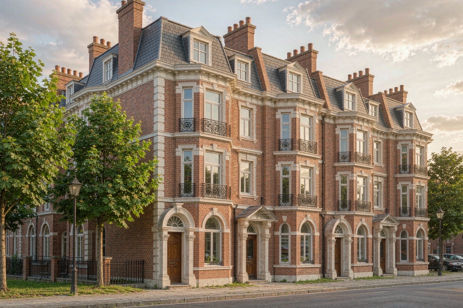 The Townhouse Two-Bedroom — exterior of the property